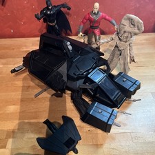 Kleines Batman Konvolut mit The Bat + Batman Glider von Mattel +3 Figuren