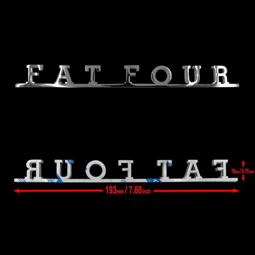 Fat four edelstahl - four“,