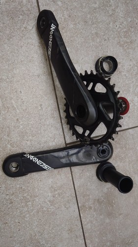 Sram descendant carbon - descendant, kurbel