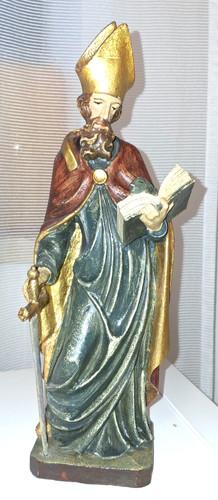 Holzfigur geschnitzt hl - holzfigur, geschnitzt,
