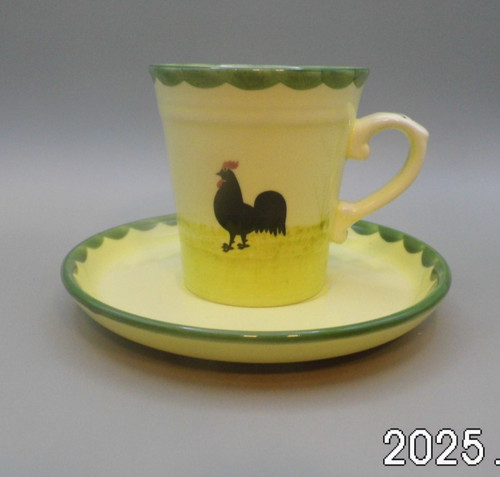 Keramik tasse untertasse - tasse,