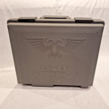 Figurenkoffer Koffer Warhammer 40K Warhammer Fantasy GW grau carry case