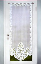  Weiße Türgardine Balkontür