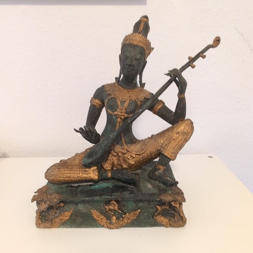Thailändische bronzefigur - thailändische,