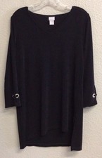 Chico's Travelers Black Slinky