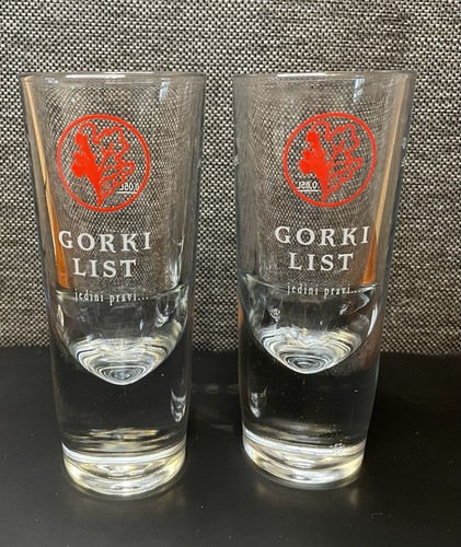 Paar gorki list schnapsgläser - gorki,
