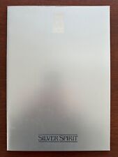 Prospekt / brochure Rolls Royce Silver Spirit MY 1982