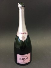 Krug Grande Cuvee Rose Champagner 0,75l Flasche LEER Empty Deko