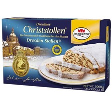Dr. Quendt Dresdner Christstollen 1 kg Karton Stollen Sachsen (17,99 EUR/kg)