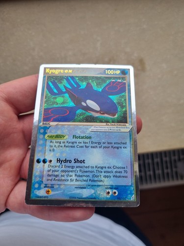 Pokémon kyogre 100 holo - ex,