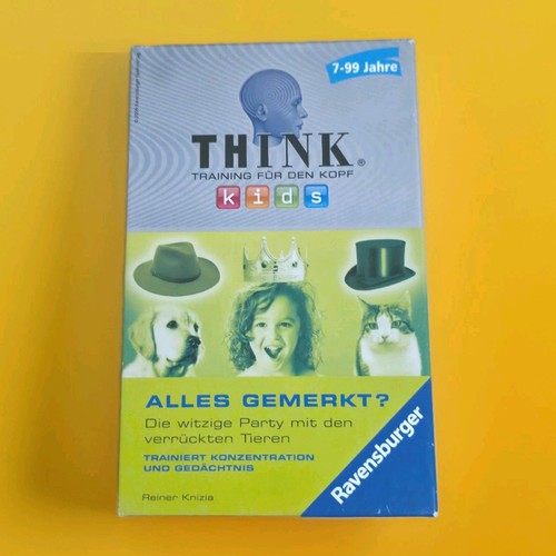 Think kids alles gemerkt - alles,