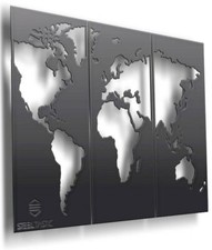 Wandbild „WELTKARTE“ aus 2