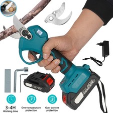 Akku Astschere 40mm Elektrisch Gartenschere Garten Strauchscheres Baumschere