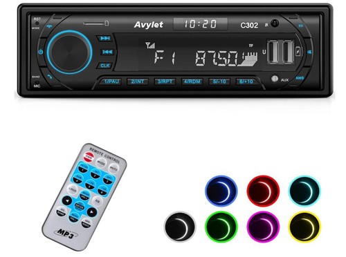 Autoradio bluetooth fm am - bluetooth, 5.0,fm/am