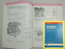 VW Audi SSP 93 Selbststudienprogramm Fünfzylinder 20V Motor 5-Zyl. 2,0 Liter