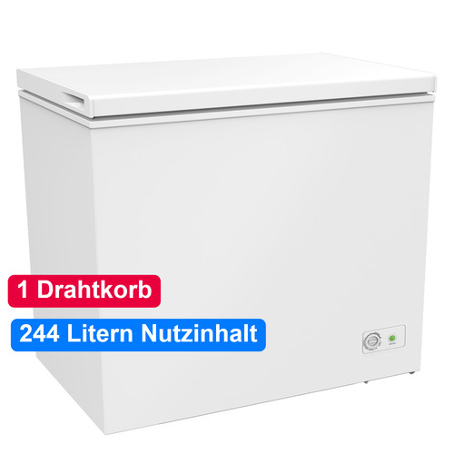 Geratek gefriertruhe 244l - geratek,