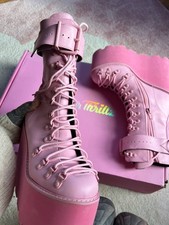 schnür Plateau schuhe sugar