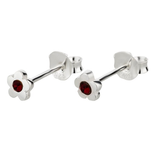Kinder ohrringe blume 925 - blume,