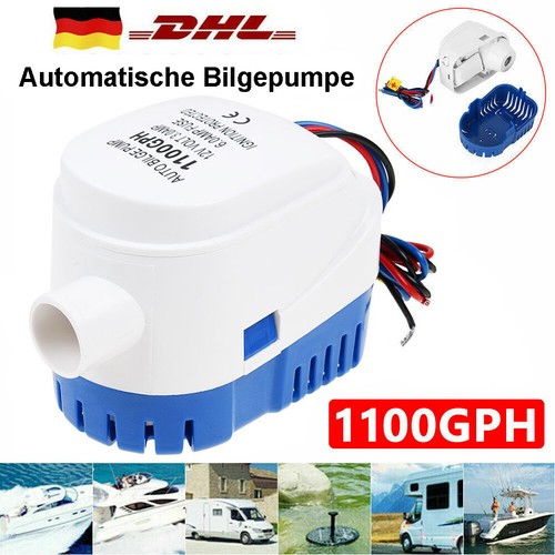 12v 1100gph bilgepumpe - 12v,