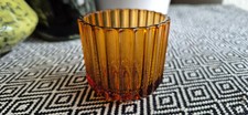 LYNGBY Candle Glas Teelichthalter Amber +++HYGGE+++