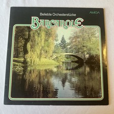 Schallplatte: Beliebte Orchesterstücke - Barcarole, AMIGA