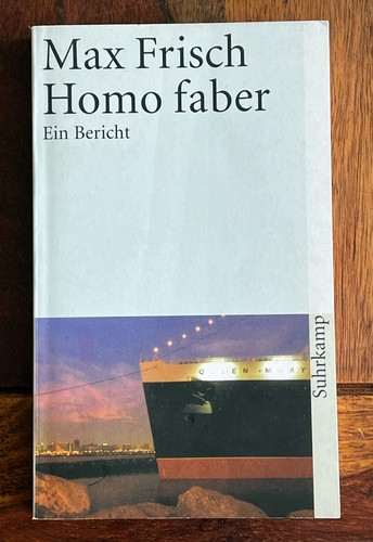 Homo faber ein bericht v - ein,