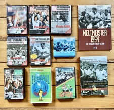 Konvolut Fussball Klassiker Bücher / DVDs / VHS Video Filme