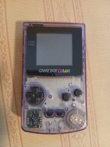 Gameboy color nintendo lila - color,