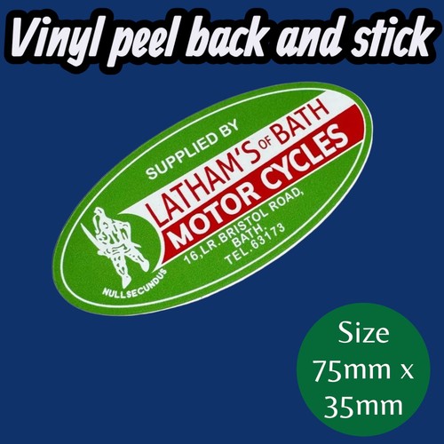 Lathams bath motorrad - of,