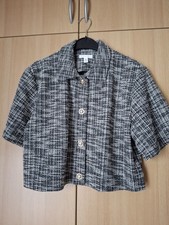 H&M Blazer Bluse Shirt kurz in S /M36  mega  schön sexy 