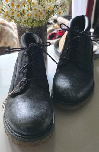Trendige leder boots von - boots,