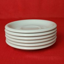 6x Arzberg Daily Hobby Weiss Espresso/Mokka-Untertassen 12 cm Porzellan 