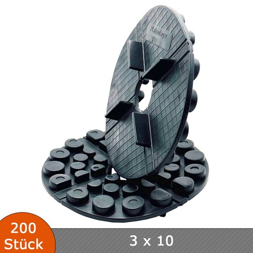 200 gummi plattenlager - gummi,