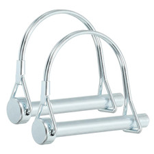 2 Stück Stahl Verzinken