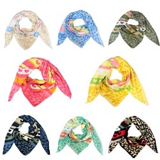 Leopard Herz Dreieck Schal aus