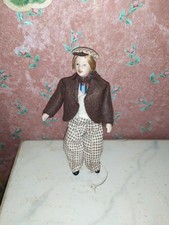 Nostalgie Porzellan-Puppe-Cafe-Kaufladen-Puppenhaus-Puppenstube-1:12