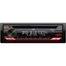 JVC KD-DB622BT Autoradio schwarz CD Receiver DAB+, Bluetooth Freisprechmikrofon