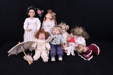 Set 7 Stück Puppen mit