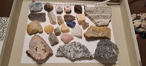 Edelsteinsammlung mineralien - edelsteinsammlung,