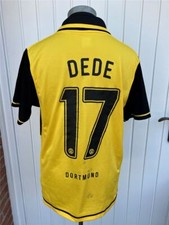 Nike BVB Borussia Dortmund Fußball Trikot #17 Dede 2007-2008 Gelb Gr. M