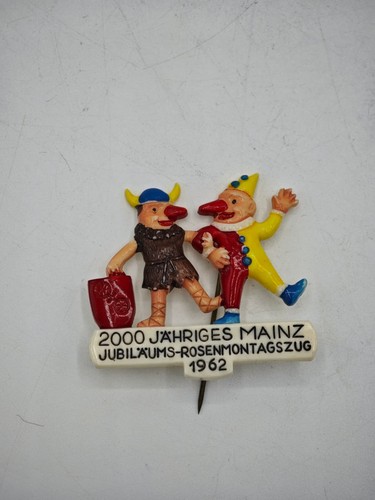 Zugplakette mainz 1962 - mainz, 1962,