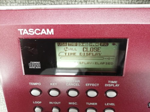 Tascam gt2 tragbarer cd - tascam, cd-gt2