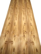 Teak Furnier Teakholz dekorativ 200x20-23cm 2 Blätter nachhaltiges Edelholz