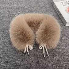 Warmer Kunst Fuchs Haar Kragen