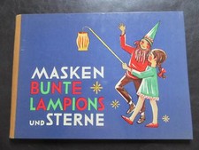 Masken Bunte Lampions und Sterne-DDR Bastelbuch