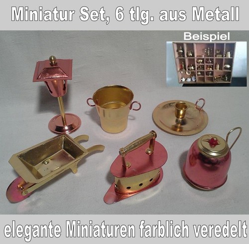 Miniaturen set tlg aus - miniaturen,