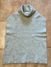 s.Oliver Strick Pullunder Rolli ohne Arm Gr. 42 L grau Glitzer