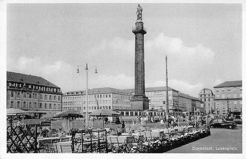 Darmstadt luisenplatz - darmstadt, ak