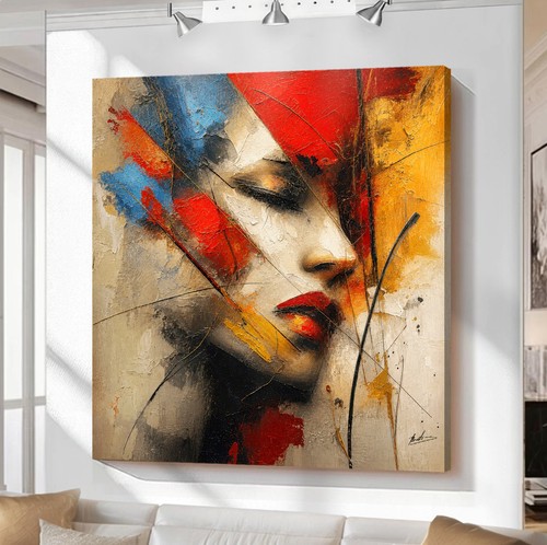 Leinwand bild frau - bild,