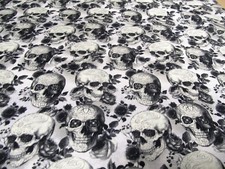 Skelett Skul Rosen Halloween